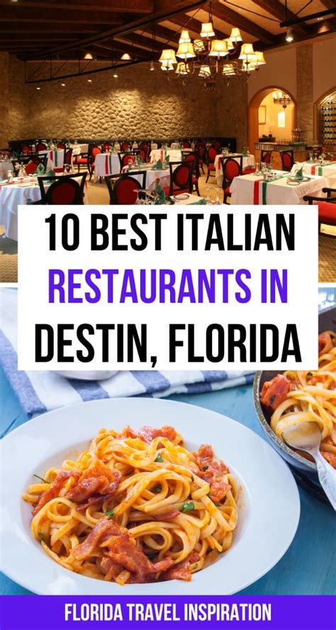 7 Irresistible Italian Restaurants in Destin, FL