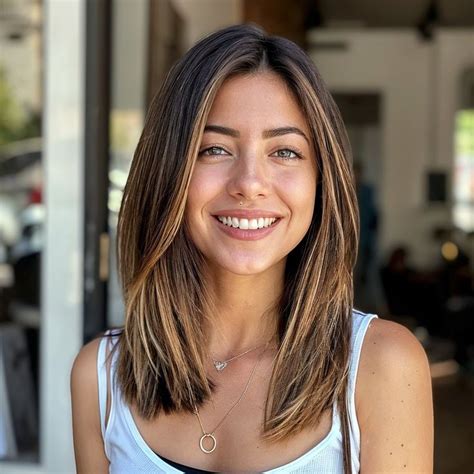 7 Medium Straight Haircuts That Will Turn Heads