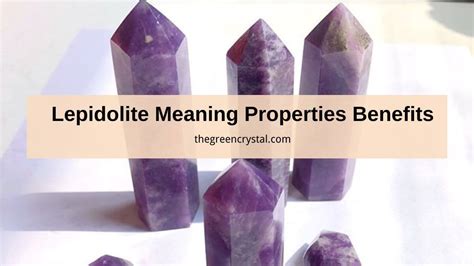 7 Miraculous Benefits of Lepidolite Crystal: Unlocking Inner Peace and Harmony