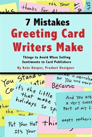 7 Mistakes Greeting Card Writers Make Epub