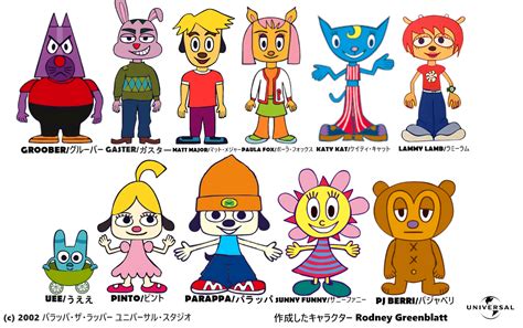 7 Parappa the Rapper Characters That Will Make Your Day