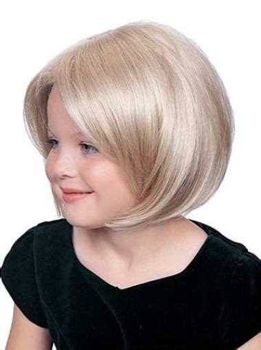 7 Perfect Blonde Lace Front Chin Length Kids Wigs for 2025