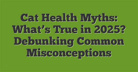 7 Pet Health and Nutrition Myths VS 2025: Debunking Common Misconceptions