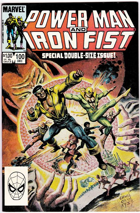 7 Power Man and Iron Fist Comic Books 1983-1984 Issues 92 93 98 102 105 109 110 Reader