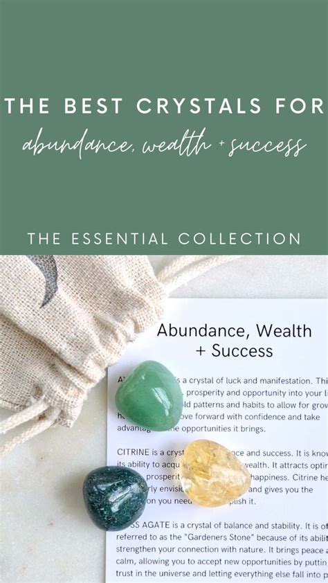 7 Prosperity Crystals for Abundance, Wealth, and Success