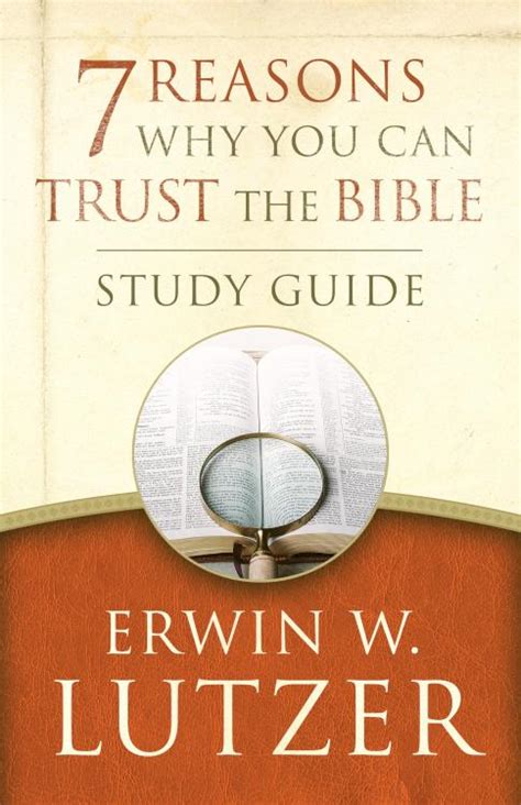 7 Reasons Why You Can Trust the Bible Study Guide Epub