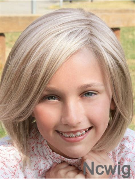 7 Sensational Blonde Straight Shoulder Length Kids Wigs for 2025