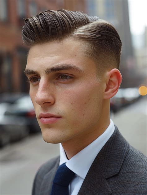 7 Slicked-Back Hairstyles for a Polished and Refined Look