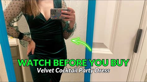 7 Velvet Cocktail Dresses Perfect for Any Occasion