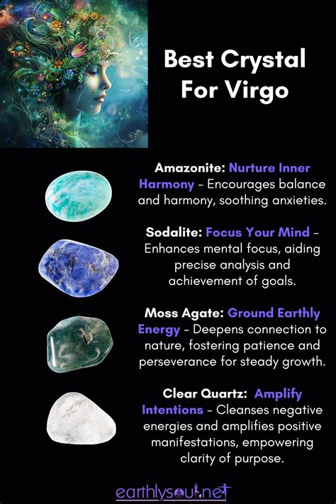 7 Virgo Crystals to Enhance Your Intuition, Grounding, and Clarity