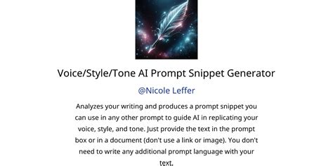 7 Ways Voice/Style/Tone AI Can Generate Prompts That Get Clicks