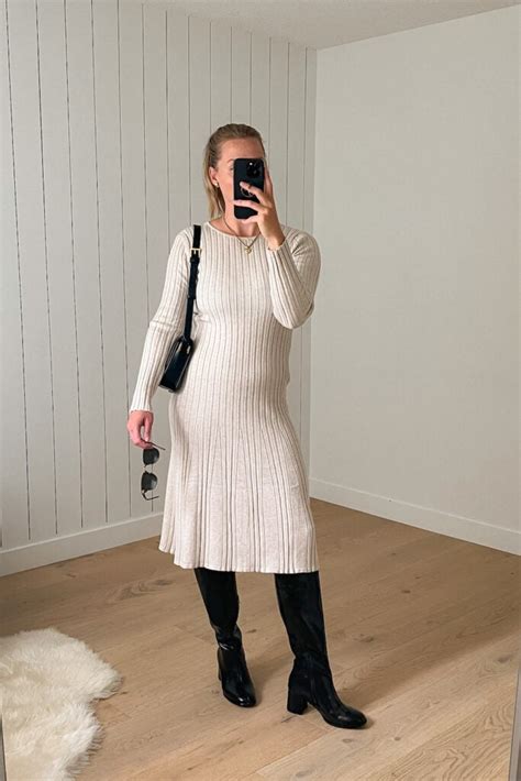 7 Ways to Style a Sweater Dress with Boots for a Chic and Cozy Look