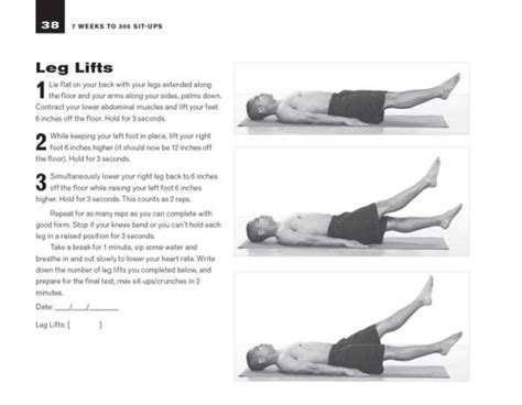 7 Weeks to 300 Sit-Ups Strengthen and Sculpt Your Abs Back Core and Obliques by Training to Do 300 Consecutive Sit-Ups PDF