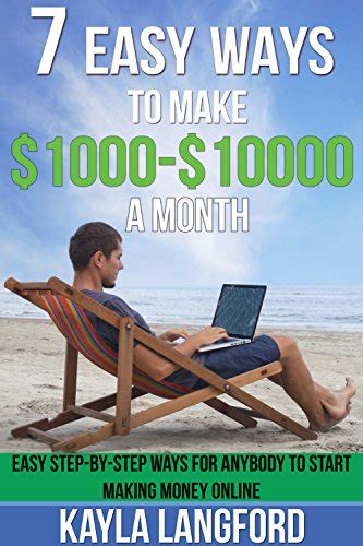 7 easy ways to make 1000 10000 a month easy step by step ways for anybody to start making money online Doc