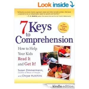 7 keys to comprehension how to help your kids read it and get it Epub