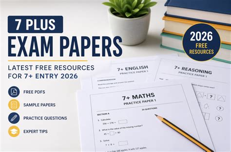 7 plus entrance exam papers Epub