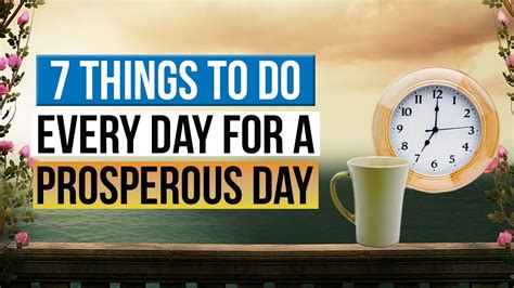 7 things to do every day for a prosperous day Kindle Editon