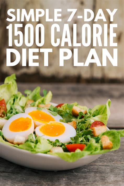 7-Day 1,500-Calorie Meal Plan for Fast Weight Loss