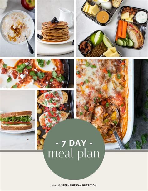 7-Day Meal Plan for Singles: A Comprehensive Guide to Healthy and Convenient Eating