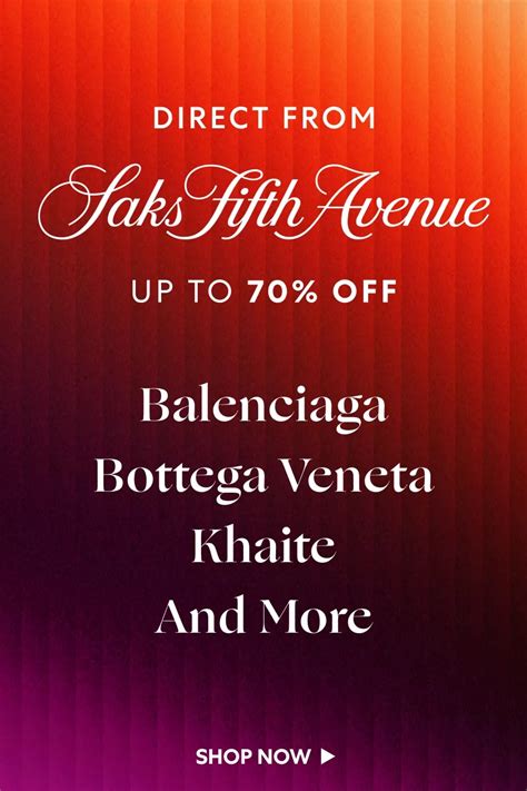 70% Off Sale Dresses at Saks Fifth Avenue