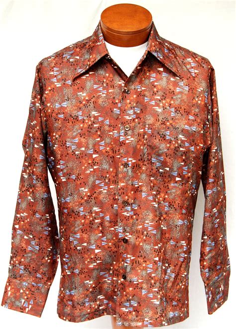 70's Polyester Mens Shirt: A Retro Revival for the Modern Man