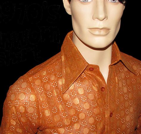 70's style collared shirts