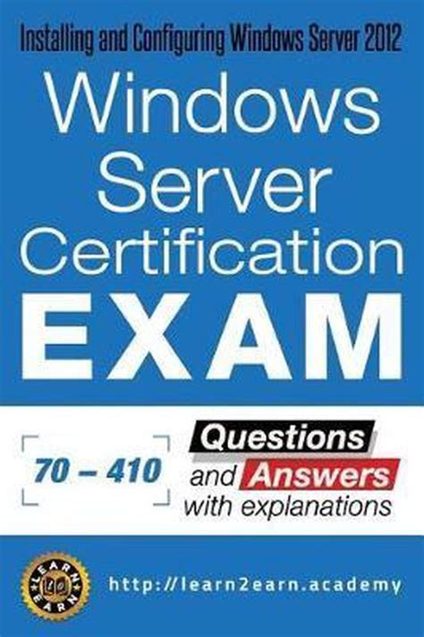 70 410 Exam Answers Kindle Editon