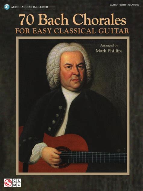 70 bach chorales for easy classical guitar bk or cd Kindle Editon