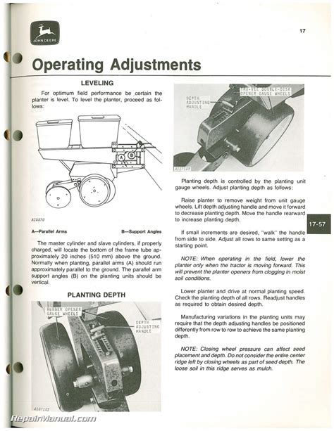 7000 8 Row John Deere Planter Manual Ebook PDF