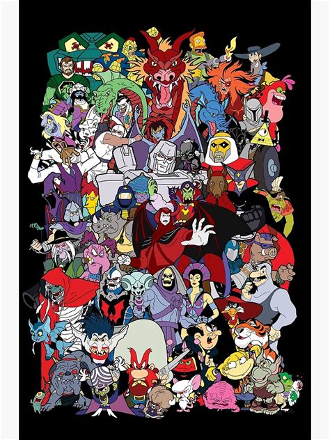 70s Saturday Morning Cartoon Villains: A Comprehensive Compendium