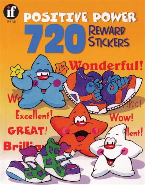 720 Positive Power Reward Stickers Reader