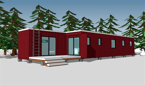 720 sq ft ranch style shipping container house PDF