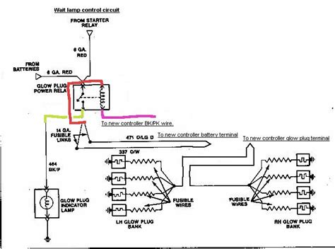 73 glow plug module wiring diagram PDF