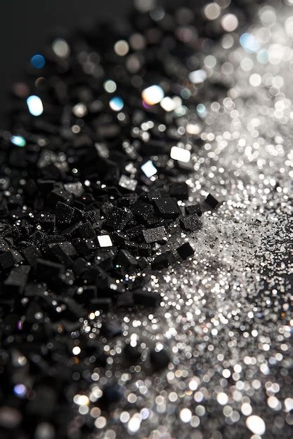 732 Mesmerizing Applications of Sparkly Black Crystals