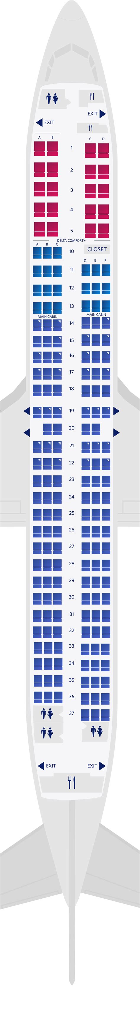 737 Aircraft Seating Chart