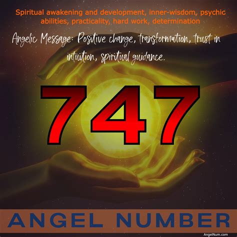 747 Angel: A Divine Message of Grace and Protection