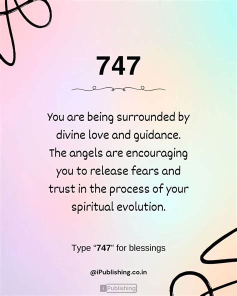 747 Angel: A Divine Messenger Bringing Guidance and Protection