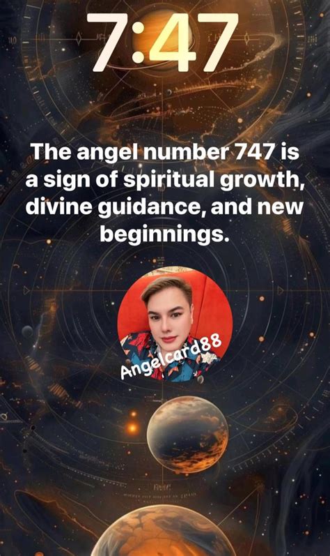 747 Angel: A Divine Messenger of Transformation and Spiritual Growth