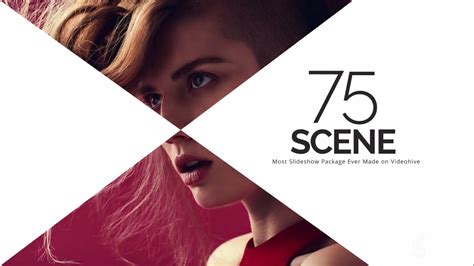 75 Fashion Promotional Video Slideshow After Effects Template