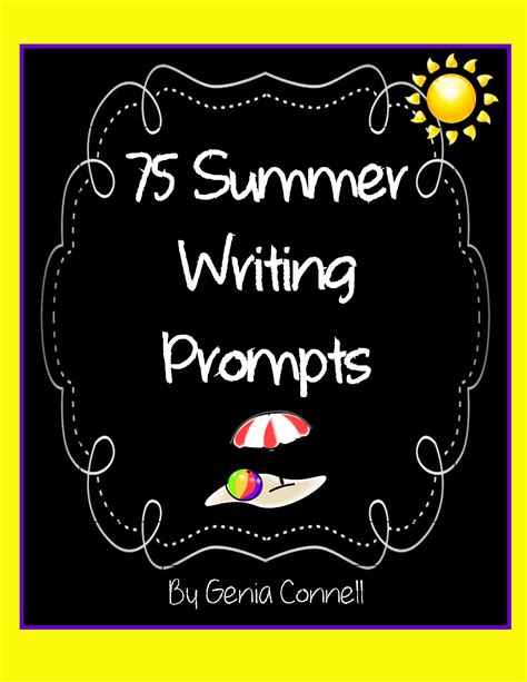 75 summer writing prompts scholastic publishes literacy Kindle Editon