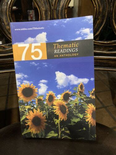 75 thematic readings an anthology Kindle Editon