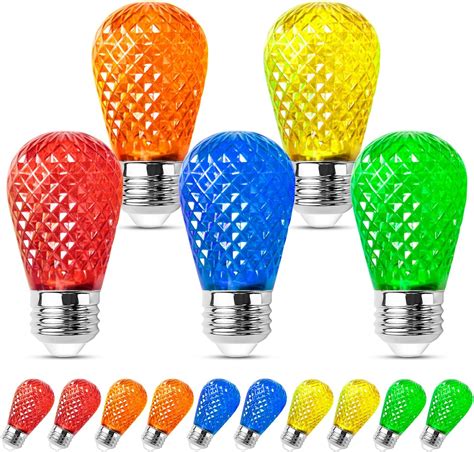 750 Lumens of Colorful Excitation: Delve into the World of Colored LED Bulbs