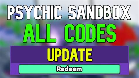 750 Psychic Sandbox Codes: The Ultimate Guide to Unlocking Your Sandbox Potential