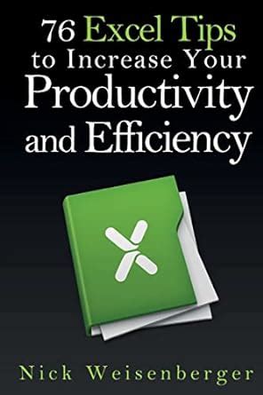 76 excel tips to increase your productivity and efficiency PDF