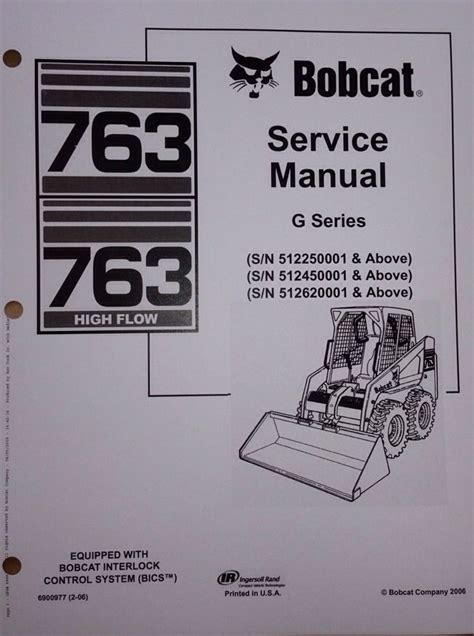 763 bobcat service manual Doc