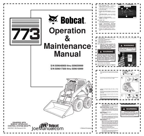 773 bobcat operators manual pdf Epub