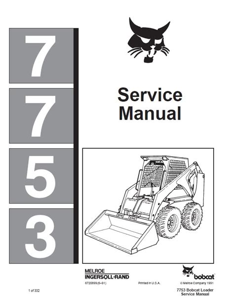 7753 bobcat service manual Ebook PDF