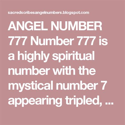 777: Spiritual Awakening and Enlightenment