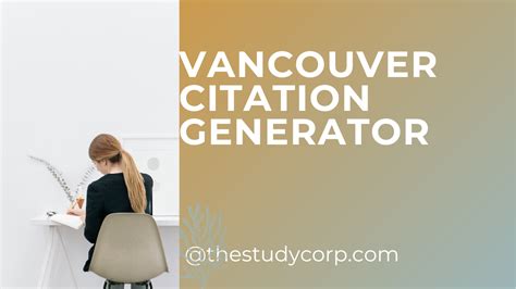 7X Faster Vancouver System Citation Generator