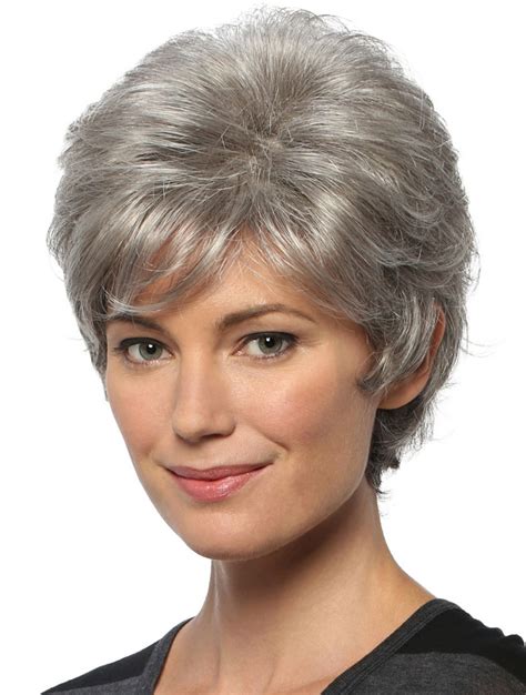 8" Capless Grey Wigs: Affordable, Stylish, and Captivating